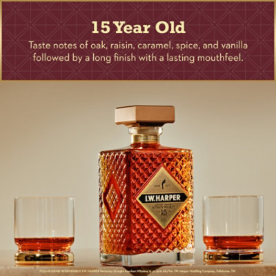 I.W. Harper 15 Year Old Kentucky Straight Bourbon Whiskey - 750 Ml - Image 3