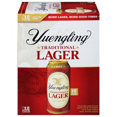 Yuengling Traditional Lager - 12-16 Fl. Oz. - Image 3