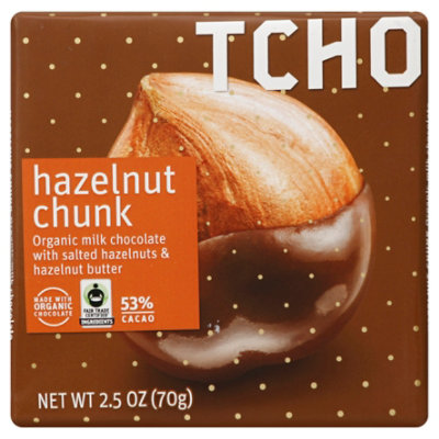 Tcho Hazelnut Chunk - 2.5 OZ - Image 1