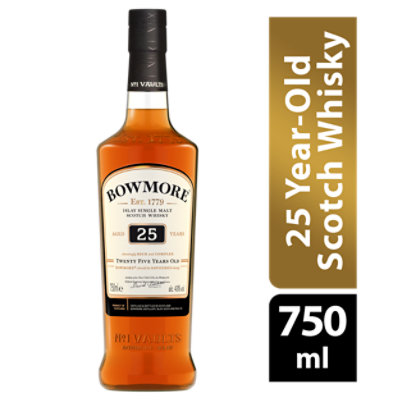 Bowmore Single Malt Scotch Small Batch Release 25 Years- 750 Ml - Image 1