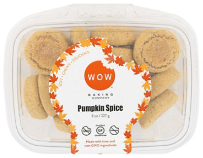 Wow Baking Company Mini Cookie Tub Pumpkin Spice - 8 OZ - Image 1