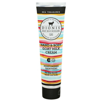 Dionis Hand & Body Cream Sea Treasures Goat Milk - 3.3 Oz - Image 3