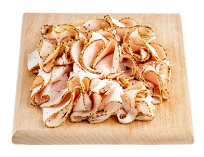 Haggen Cracked Pepper Turkey Breast DeIi Meat - Image 1