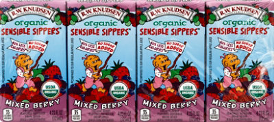 Knudsen Organic Mixed Berry Sippers - 8-4.23 FZ - Image 2