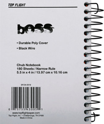 Top Flight Chub Notebook - EA - Image 4