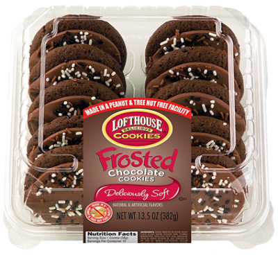 Chocolate Frosted Chocolate Cookies - 13.5 OZ - Image 1