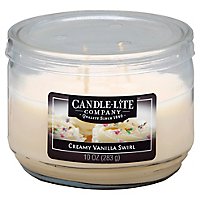 Candle-Lite Wick Creamy Van Swirl 10 Oz - EA - Image 1
