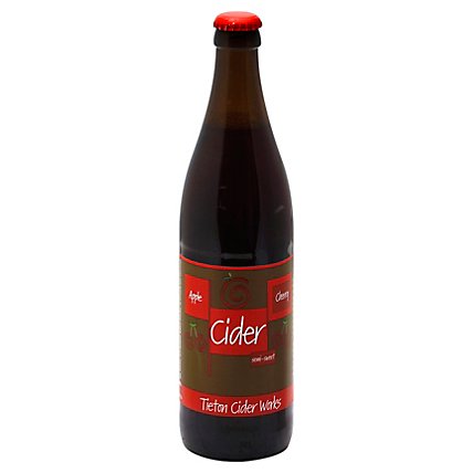 Tieton Cider Cherry In Bottles - 16.9 FZ - Image 1