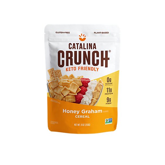 Catalina Crunch Honey Graham Keto Cereal - 9 Oz
