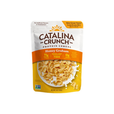 Catalina Crunch Honey Graham Keto Cereal - 9 Oz