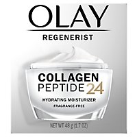 Olay Regenerist Collagen Peptide 24 Fragrance Free Face Moisturizer - 1.7 Oz - Image 2