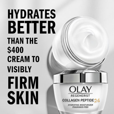 Olay Regenerist Collagen Peptide 24 Fragrance Free Face Moisturizer - 1.7 Oz - Image 2