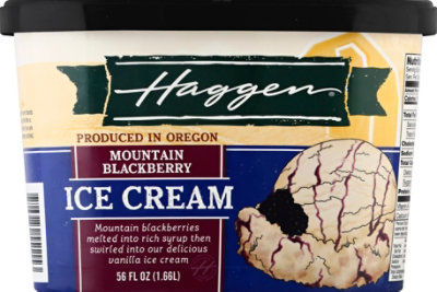 Haggen Mountain Blackberry Ice Cream - 56 FZ - Image 2
