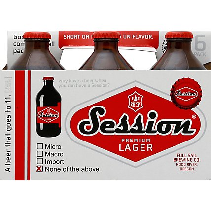 Session Beer Lager Premium In Bottles - 6-11 FZ - Image 2