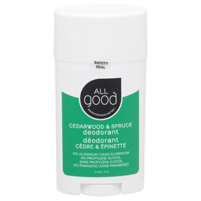 All Good Deodorant Cedarwood & Spruce - 2.5 Oz - Image 3