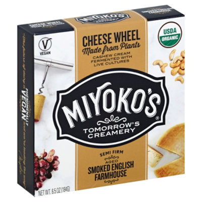 Miyokos Aged Smoked Cheese - 6.5 OZ - Image 1