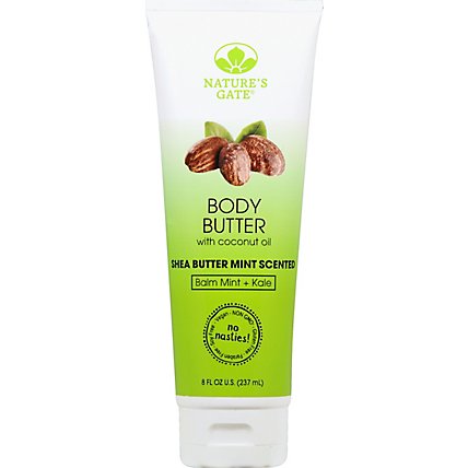 Natures G Shea Butter Body Mint - 8 OZ - Image 2