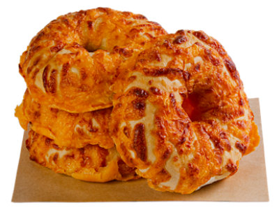Haggen Always Fresh Cheddar Bagels - 4 Count - Image 1