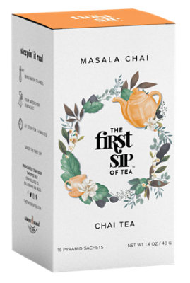 Spice Hut Masala Chai Tea Bags - 16 Count - Image 1