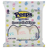 Peeps Eggs Decorated 6ct - 3OZ - Image 1