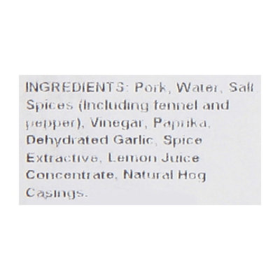 Isernios Pork Sausage Link Hot Italian - 13.3OZ - Image 5