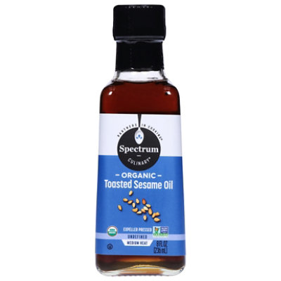 Spectrum Organic Toasted Sesame Oil - 8 FZ - Image 3