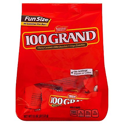 Nestle 100 Grand Chocolate Fun Size - 11 Oz - Image 1