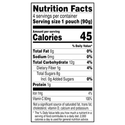 Santa Cruz Organic Cinnamon Apple Sauce Pouches - 4-3.2 Oz - Image 4