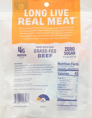 Country Archer Original Beef Mini Stick Bag 8 Count - 4 OZ - Image 5