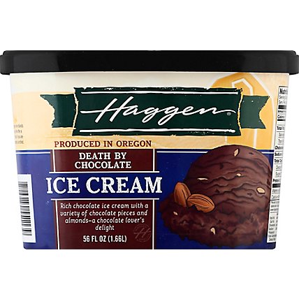 Haggen Death By Chocolate Ice Cream - 56 FZ - Image 2
