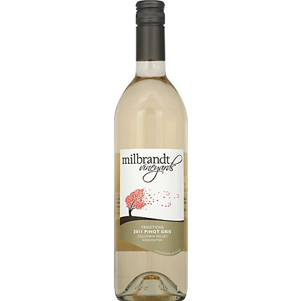 Milbrandt Pinot Gris Wine - 750 ML - Image 2