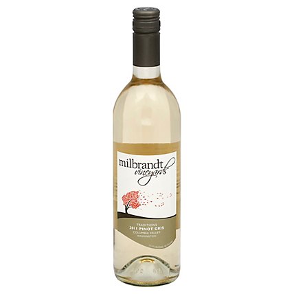 Milbrandt Pinot Gris Wine - 750 ML - Image 1
