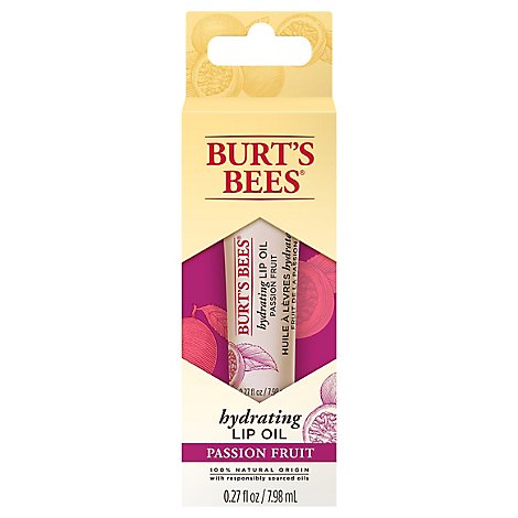 Burts Bees Hydrating Lip Oil W Passion Fruit Oil - .27 FZ