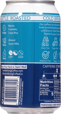 Seattle Strong Nitro Coldbrew Coffee - 12 FZ - Image 6