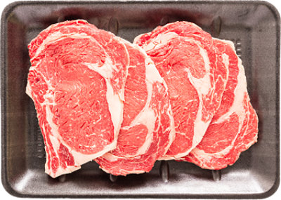 Certified Angus Beef Rib Steak Bi Thin Valu Pack - Lb - Image 1