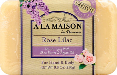 A La Maison Bar Soap Rose Lilac - 8.8 OZ - Image 2