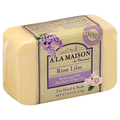 A La Maison Bar Soap Rose Lilac - 8.8 OZ - Image 1