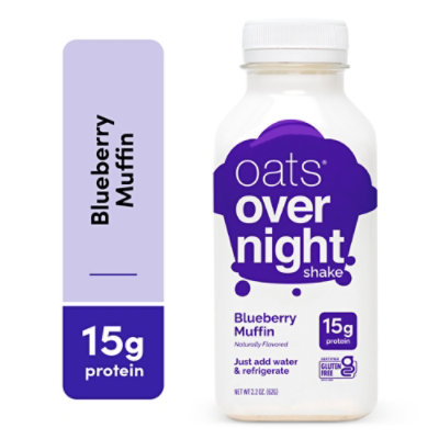 Oats Over Night Blueberry Muffin Shake - 2.2 OZ - Image 2