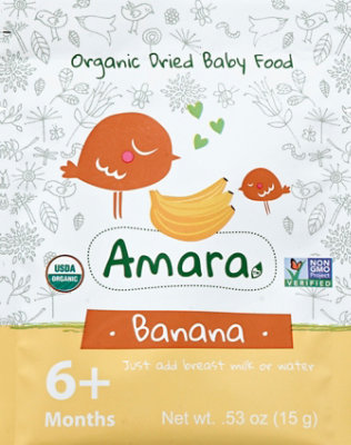 Amara Organic Banana - .53 OZ - Image 2