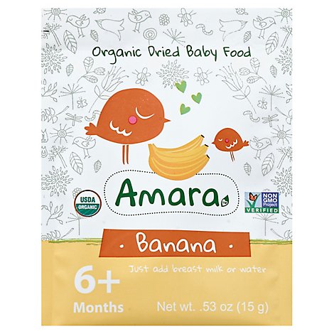 Amara Organic Banana - .53 OZ