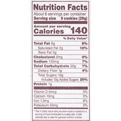 Back To Nature Classic Creme Cookie - 6 OZ - Image 4