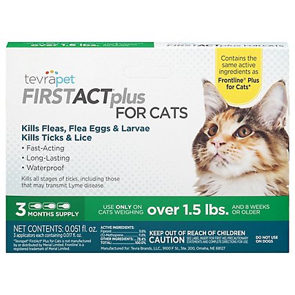 Tvrpt Firstact Plus Cats - 3 CT - Image 3