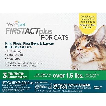 Tvrpt Firstact Plus Cats - 3 CT - Image 2