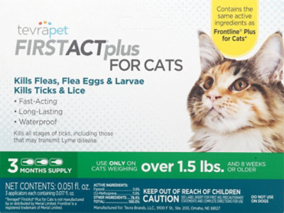 Tvrpt Firstact Plus Cats - 3 CT - Image 2