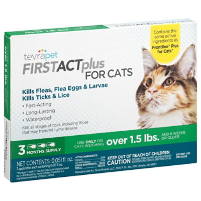 Tvrpt Firstact Plus Cats - 3 CT - Image 1