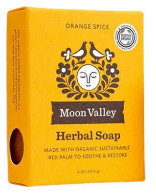 Moon Valley Orange Spice Bar Soap - 4 OZ - Image 1