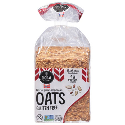 Sigdal Bakeri Crisp Brd Oats Gf - 8.29 OZ - Image 3