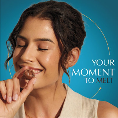 Lindt LINDOR Sea Salt Milk Chocolate Candy Truffles Bag - 5.1 Oz - Image 3