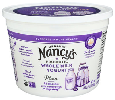 Nancys Yogurt Whole Plain - 64 OZ - Image 1