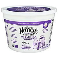 Nancys Yogurt Whole Plain - 64 OZ - Image 1